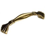 Мебельная ручка-скоба edson 1800 ANTIQUE BRONZE/SILVER 96 мм